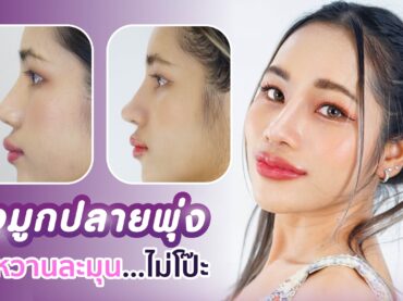 01 ปรับหน้าแข็งให้ดูหน้าหวานในพริบตา แก้จมูก OPEN