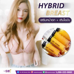 เสริมหน้าอก Hybrid Breast